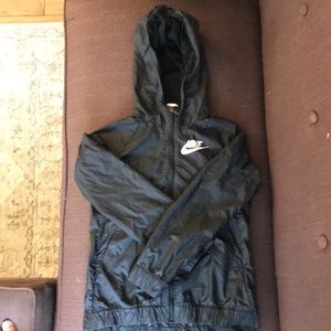 Black Nike Windbreaker-Girls